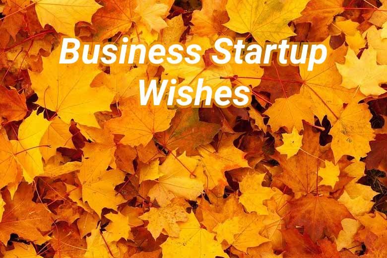 Business Startup Wishes