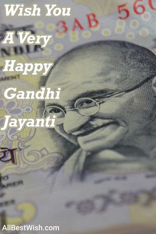 Wish You A Very Happy Gandhi Jayanti