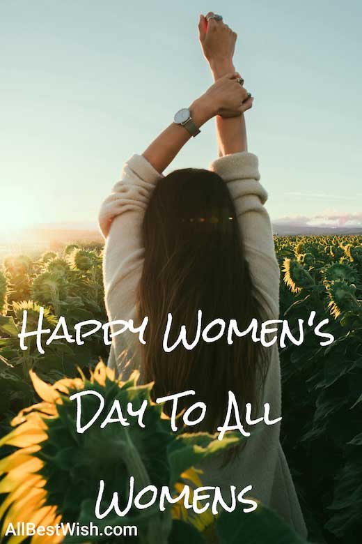 Happy Women's Day To All Womens